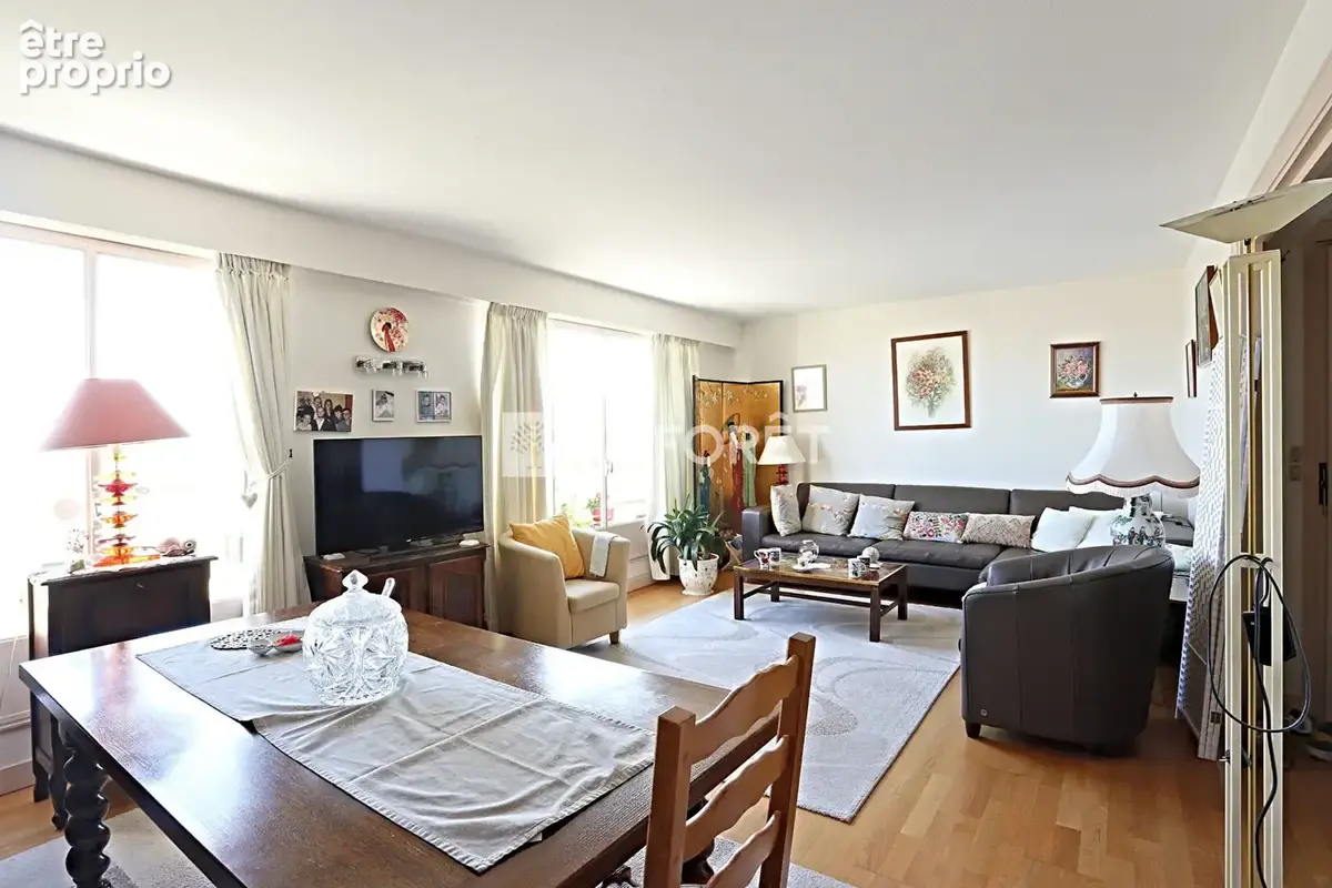 Alésia Appartement  5 pièces 87 m2 et balcon de 10,53 m² avec vues sur monuments parisiens - photo 2