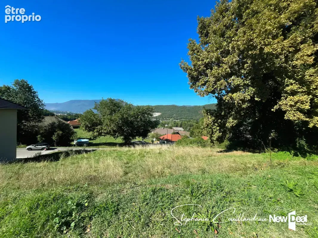 Terrain de 825 m² viabilisé à grésy sur aix - photo 2