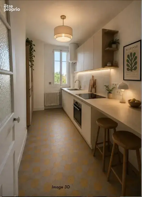 3 pièces 60 m2 / Traversant / Charme de l'ancien - photo 5