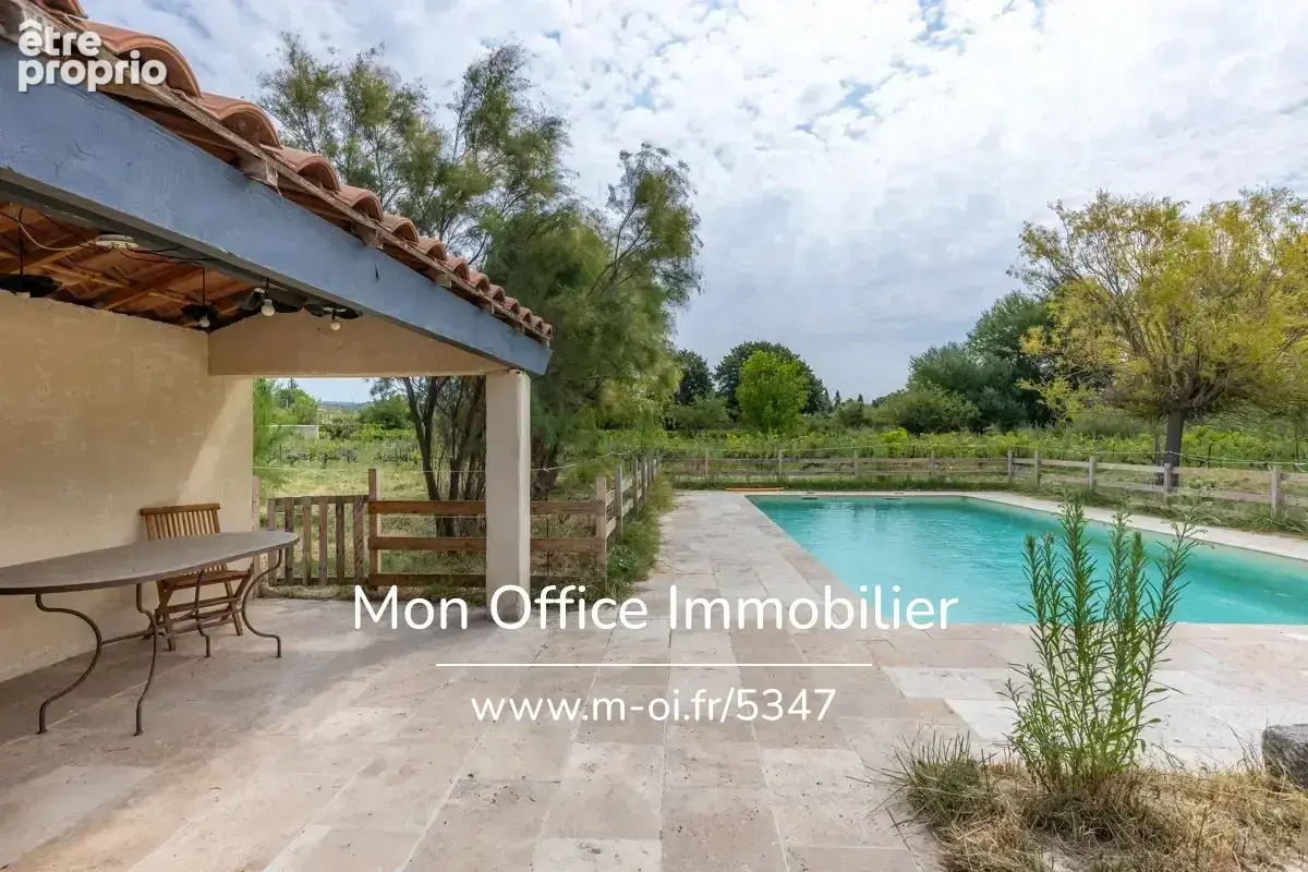 Référence : 7351-SJO - MAS en pierre dans le Vaucluse (84380)+ maison d'invités, remises, piscine, authenticité et calme - photo 12