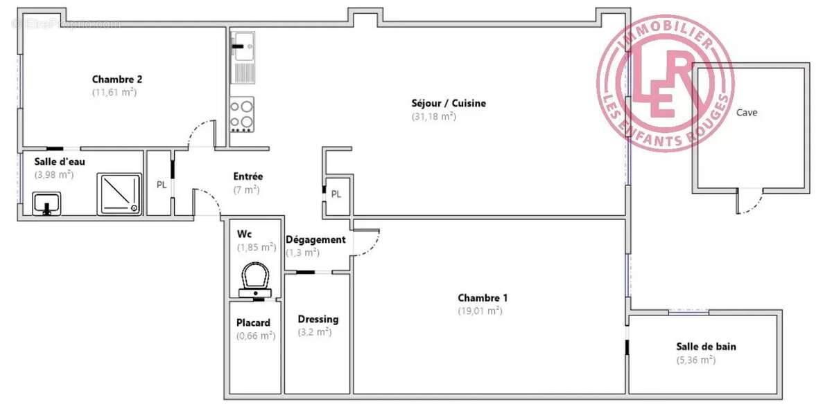 Appartement à PARIS-6E