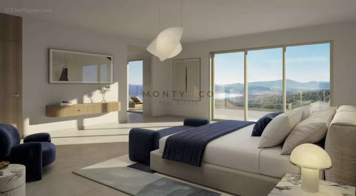 Vente villa 6 chambres vue mer dans un domaine privé a Grimaud - photo 5