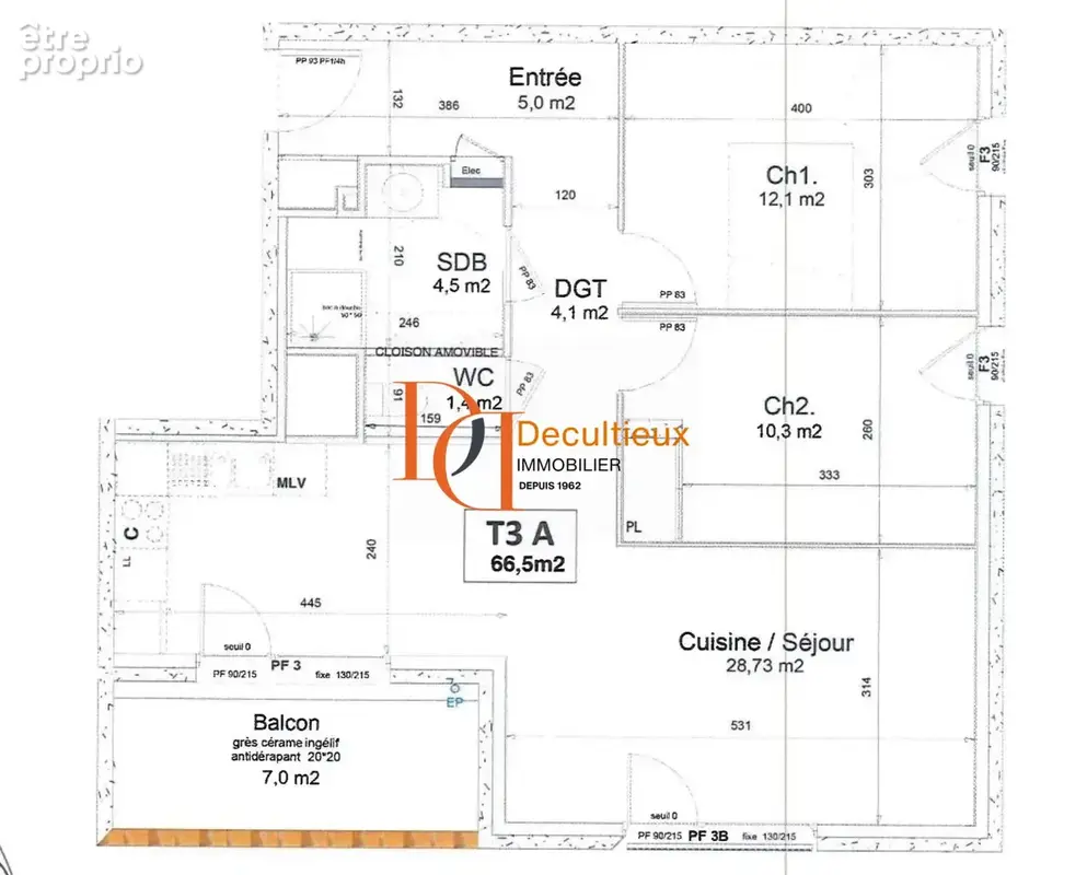 Appartement 3 pièces 65 m² à vendre à L'arbresle (69210) - photo 9