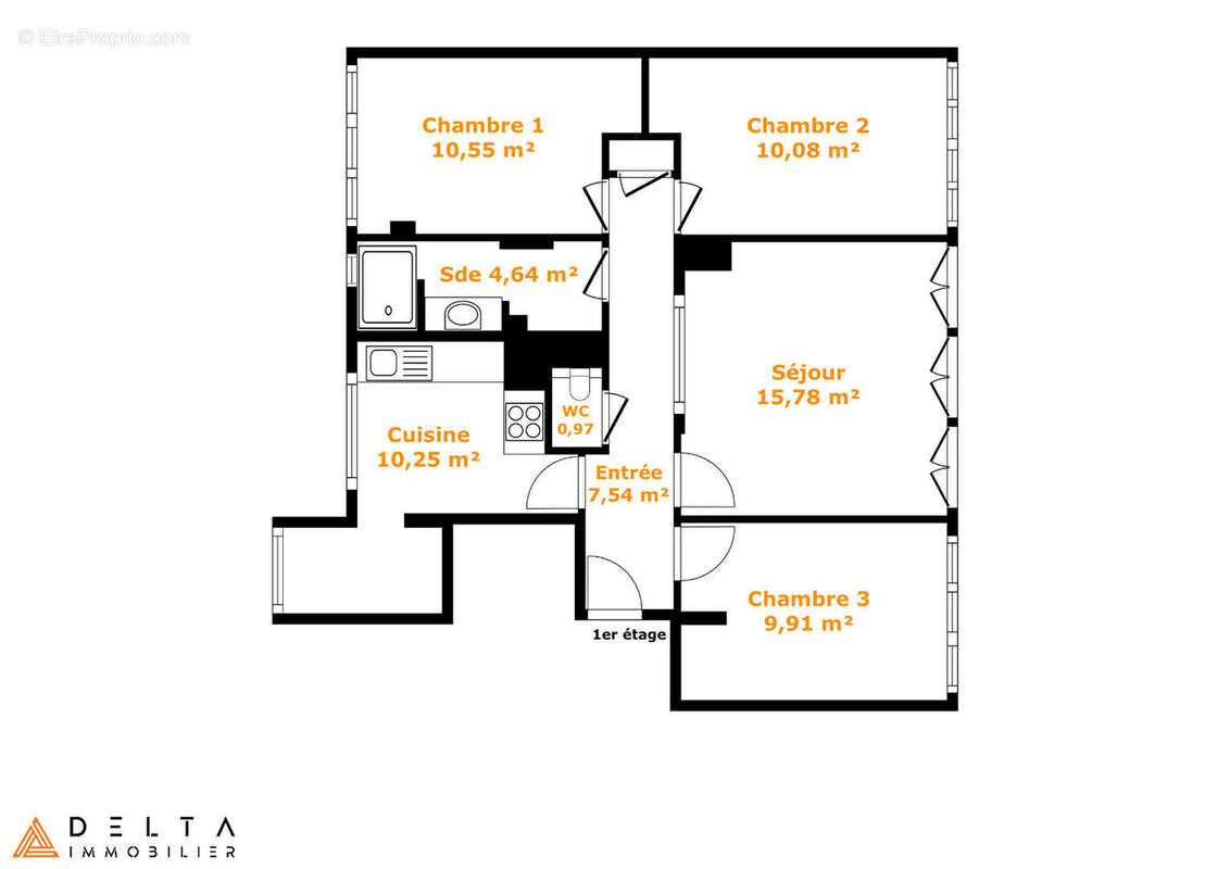 Appartement à VENISSIEUX