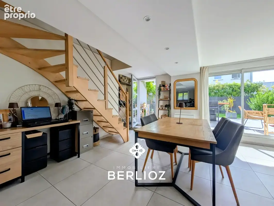Meylan   limite montbonnot-saint-martin   maison mitoyenne 4 chambres   149 m2 au sol   jardin 300 m2   piscin - photo 13
