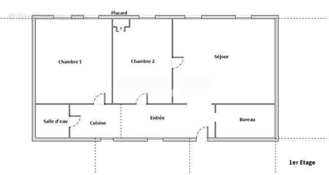 Appartement 89 m² à Le Blanc  - photo 8