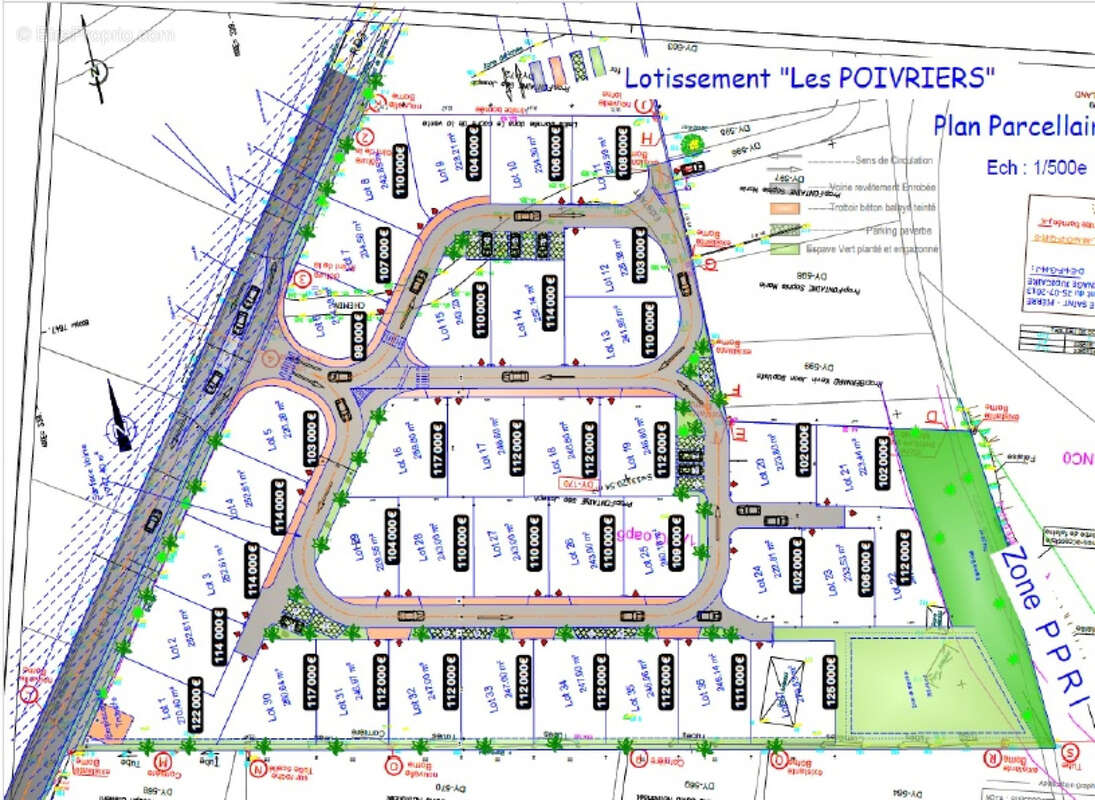 Terrain à SAINT-LOUIS