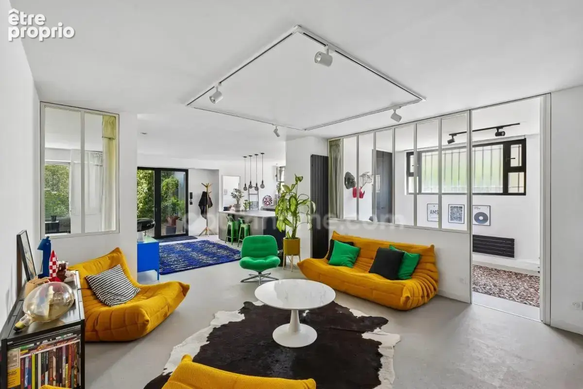 Magnifique loft de 90m2 a bois colombes - centre ville - photo 5