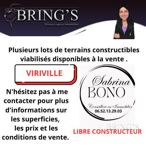 Terrain à VIRIVILLE