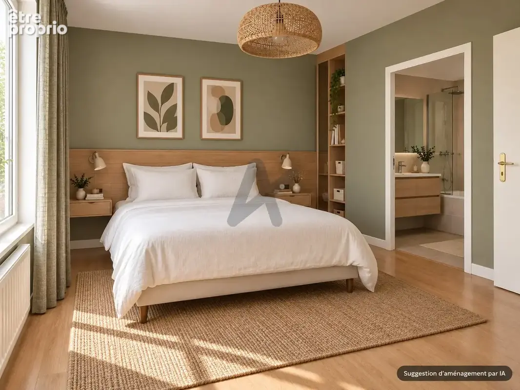 Appartement 5P 108m2  climatisé avec terrasse au calme et sans vis-à-vis - photo 12