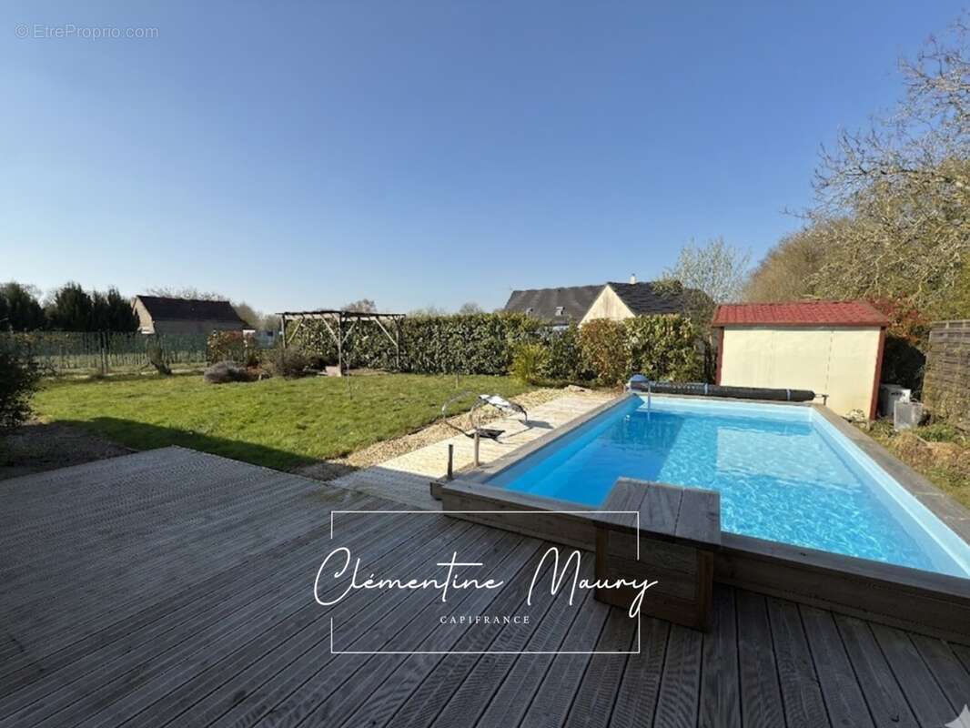 Maison à vendre 155m2 avec piscine  RAHART (41) - photo 13