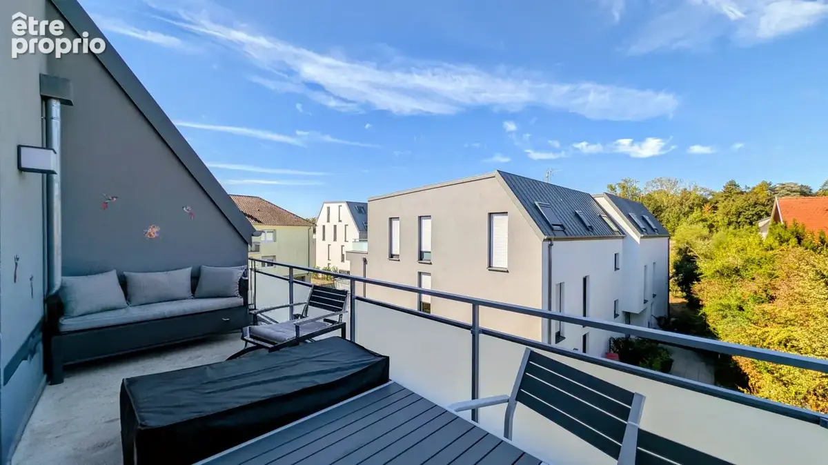 Mittelhausbergen Superbe 2 pièces avec grande terrasse plein sud-ouest - photo 6
