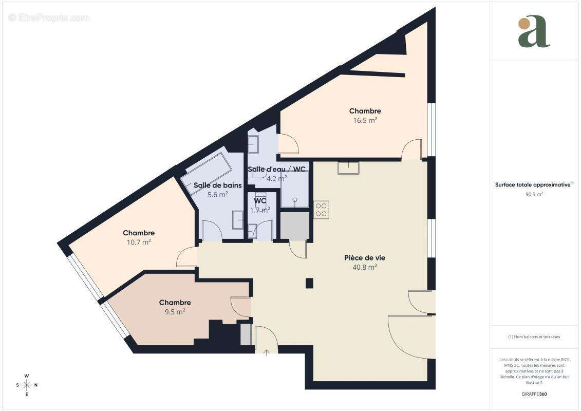 Appartement à PARIS-12E