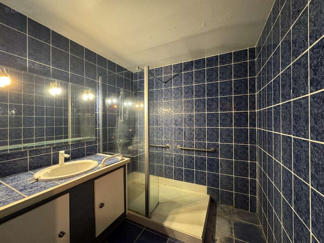 Salle de douche  - Appartement à DIJON