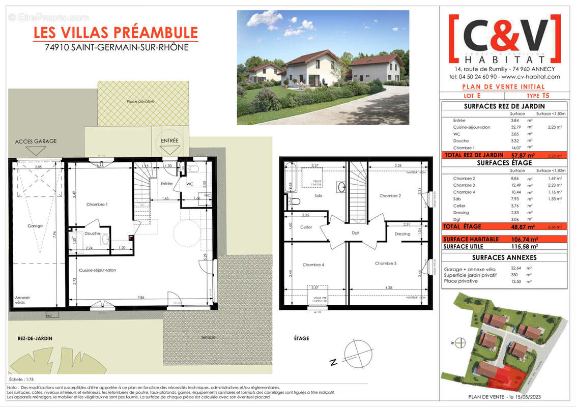 Maison à SAINT-GERMAIN-SUR-RHONE