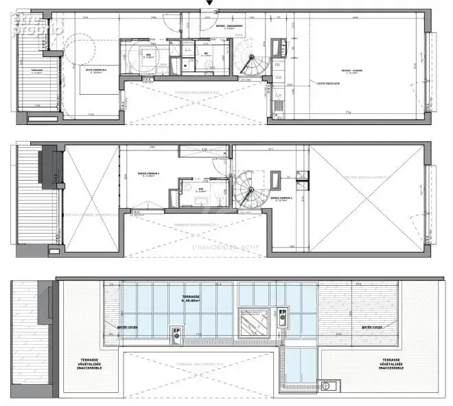 Paris 15 centre. duplex - roof top/ f4 avec 3 chambres et terrasse de 40m² - photo 2