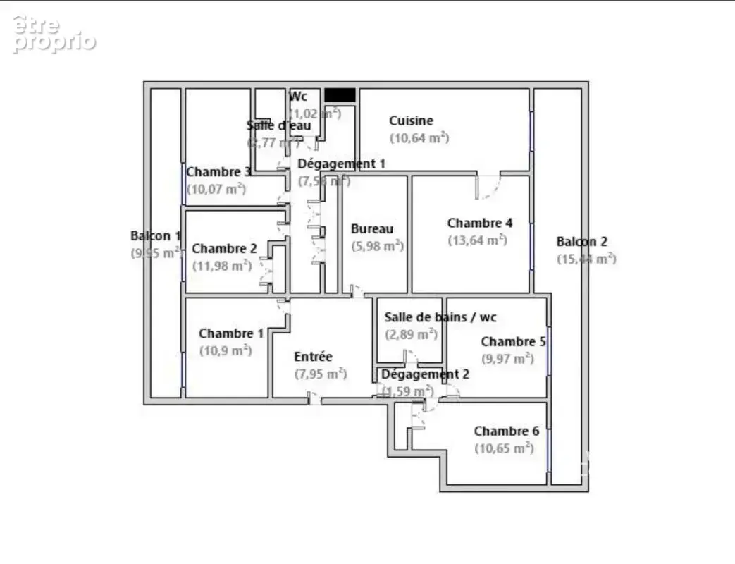 Photo Appartement à Montpellier au prix de 106 000€