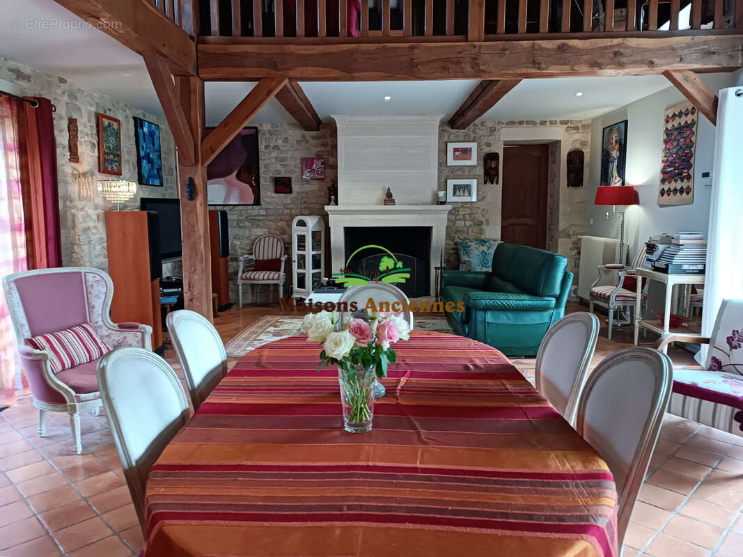 Entre caen et bayeux - maison ancienne 5 pp 192 m2, gîte40 m2, dependance et jardin - photo 27