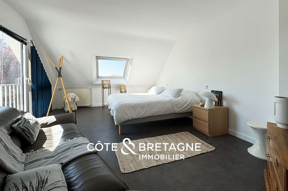Maison d'architecte avec jardin paysager a tregueux pres de saint-brieuc  réf : 202588 - photo 14