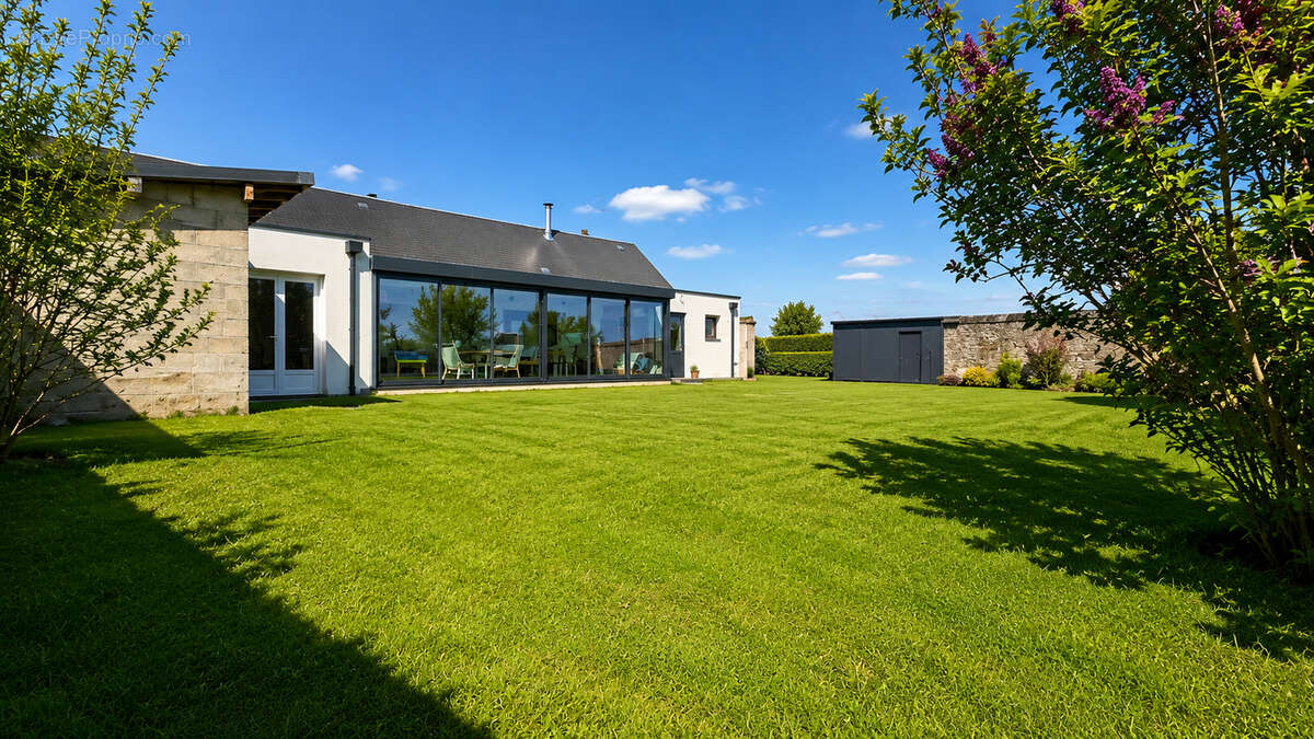 Longère de plain-pied au calme véranda, 3 chambres - photo 10