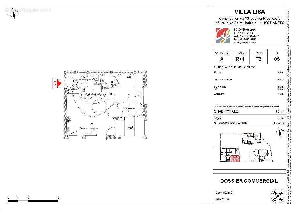 Appartement à NANTES