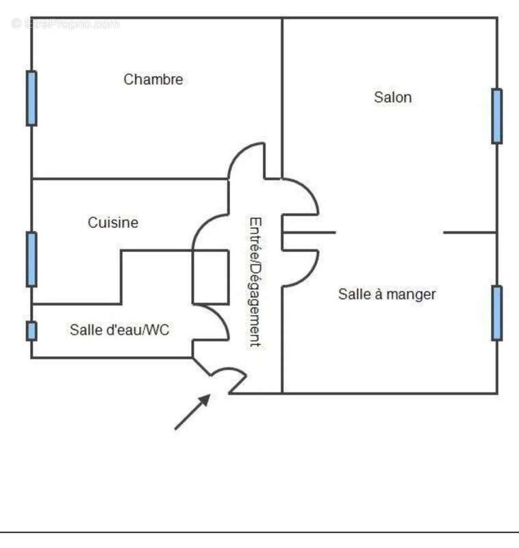 Appartement à PARIS-17E