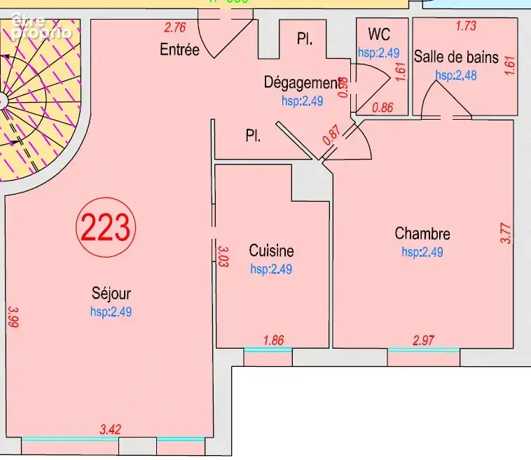 Achat Appartement 2  pièces 45 m² Melun - photo 9