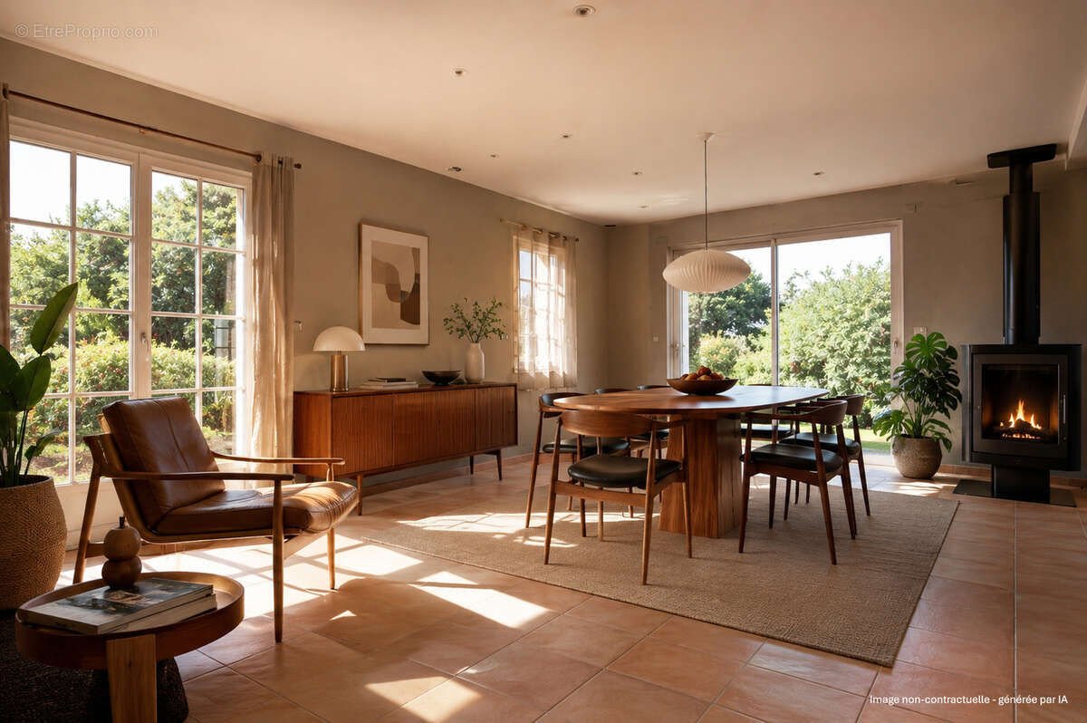 A vendre - Maison 4 pièces - Les Moitiers D'Allonne - photo 5