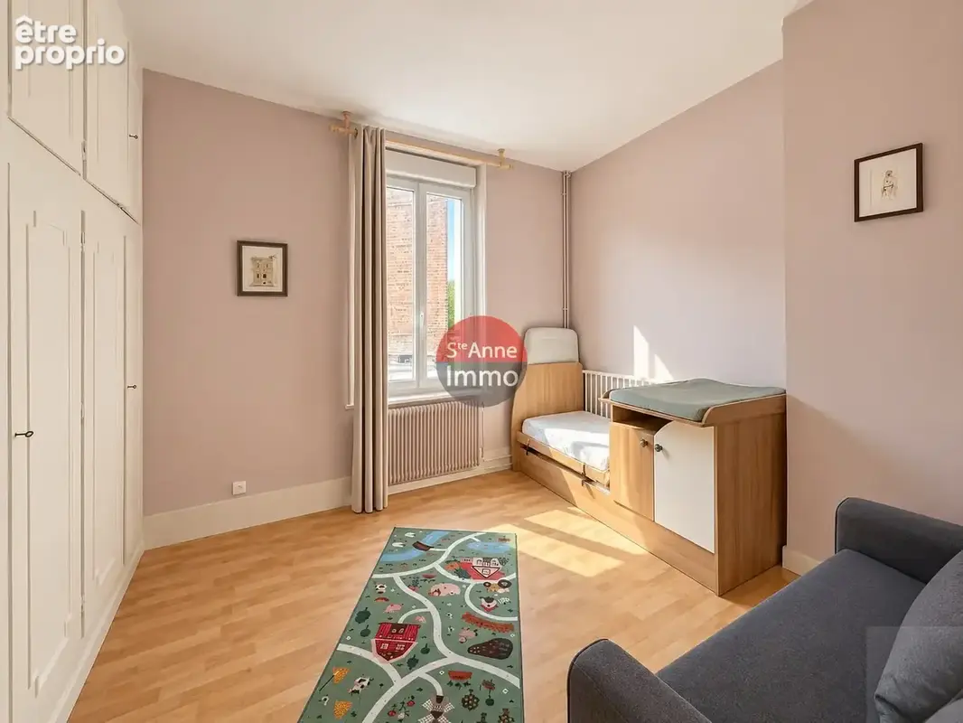 Amiens - saint honore - henriville - amienoise - 85m2 - 3 chambres - 1 bureau - cour - cave - dependances - photo 7