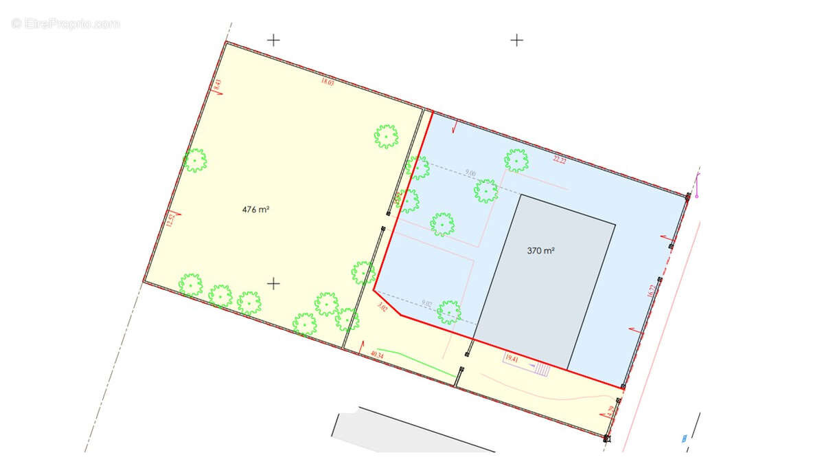 Terrain à SALLES-SUR-MER