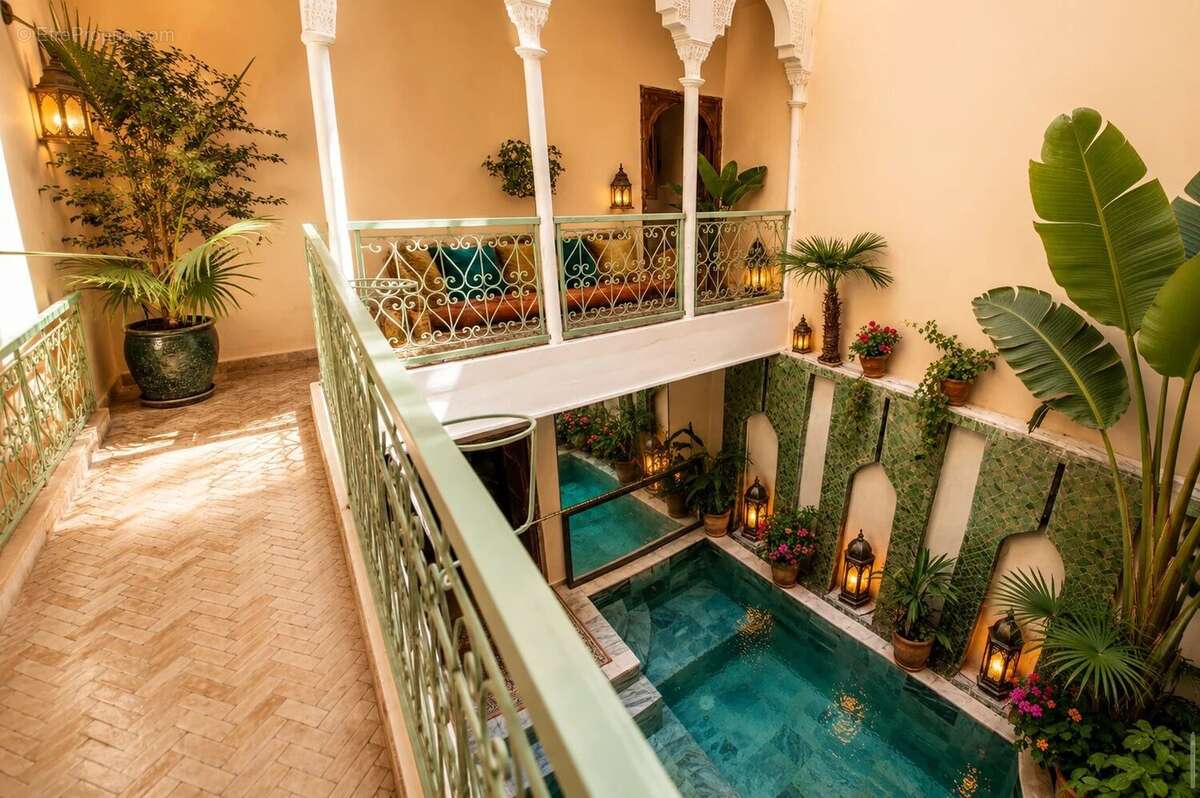 Marrakech - riad - piscine - photo 7