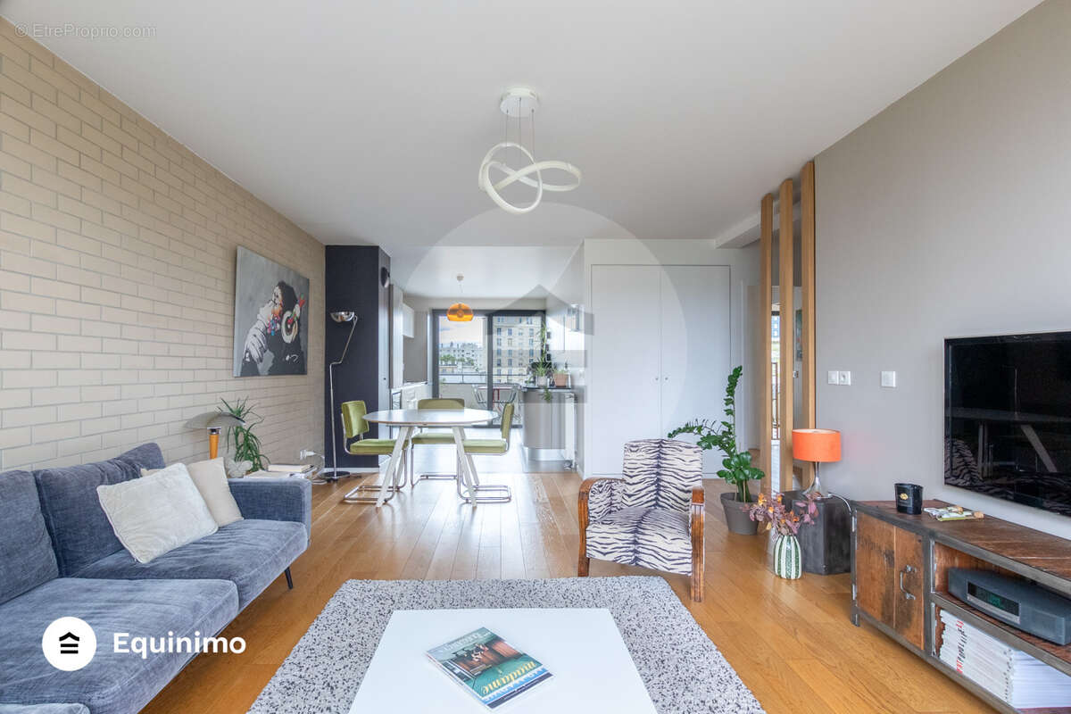 Superbe duplex familial 133 m2, terrasses, vue Canal de l’Ourcq - photo 3