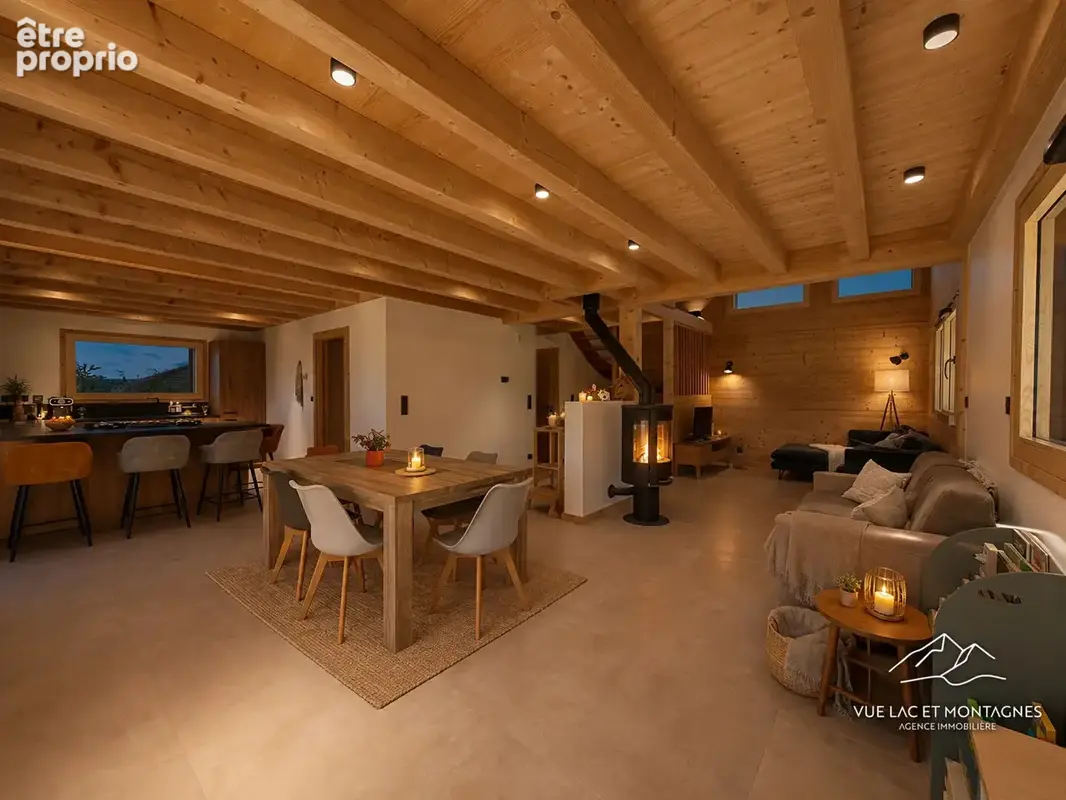 Chalet de 150 m² sur 1025 m² de terrain - Fessy 74890 - photo 2