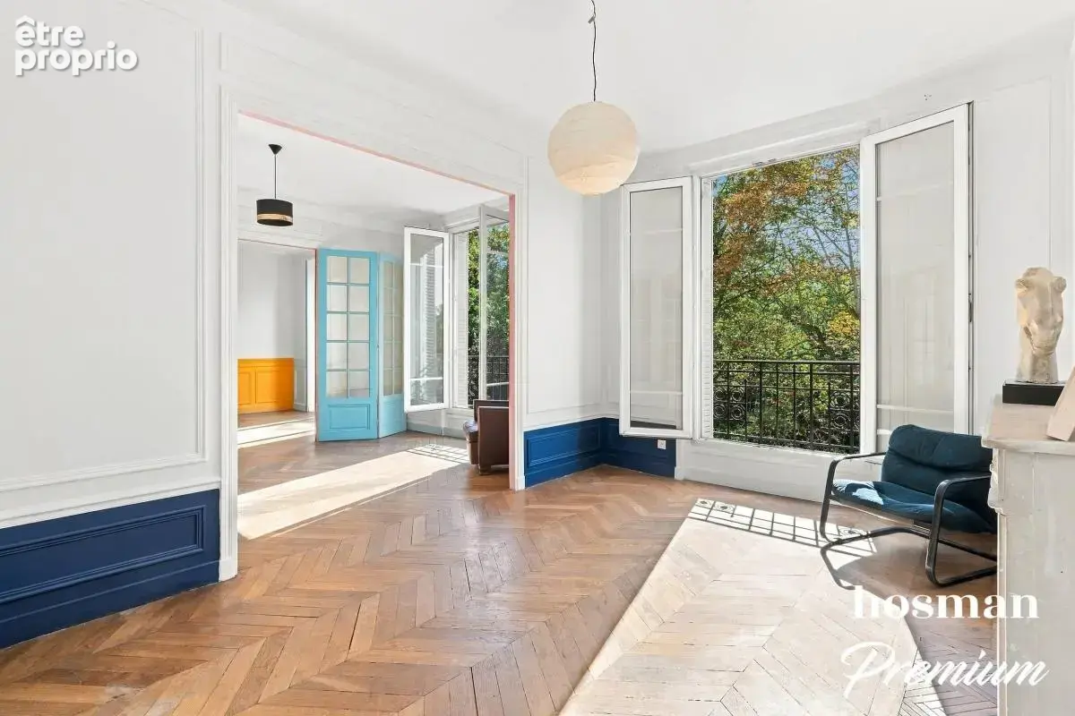 Spacieux 5 pièces de 143 m² - vue sur le parc des Buttes-Chaumont - photo 3