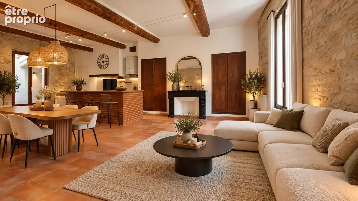 Maison de village t5 de 179m2 de 3 niveaux avec terrasse et son coin cuisine d'ete - photo 6