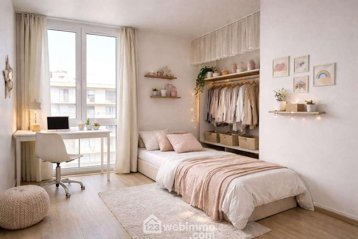 Proposition d'aménagement, - Appartement à THIAIS