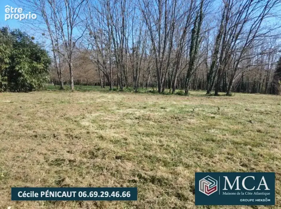 Terrain 2000 m² à Gamarde-Les-Bains  - photo 1
