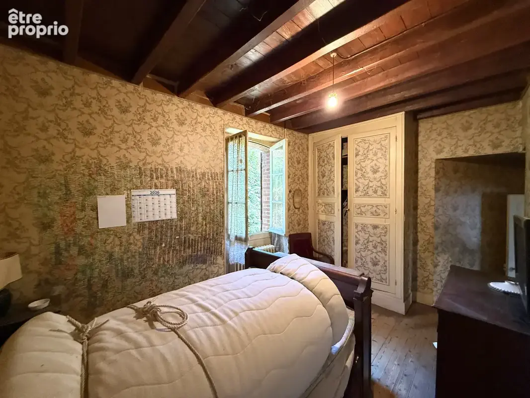 maison sur la commune de Guerchy entre Auxerre et Joigny de 85 m2 habitable avec dépendance et grenier aménage - photo 9
