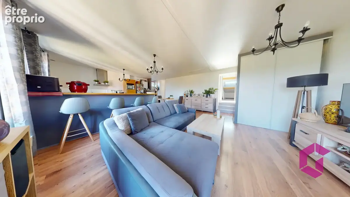 Appartement de 88 m2 loi Carrez   130 m2 au sol/ Secteur Jomayere - photo 3