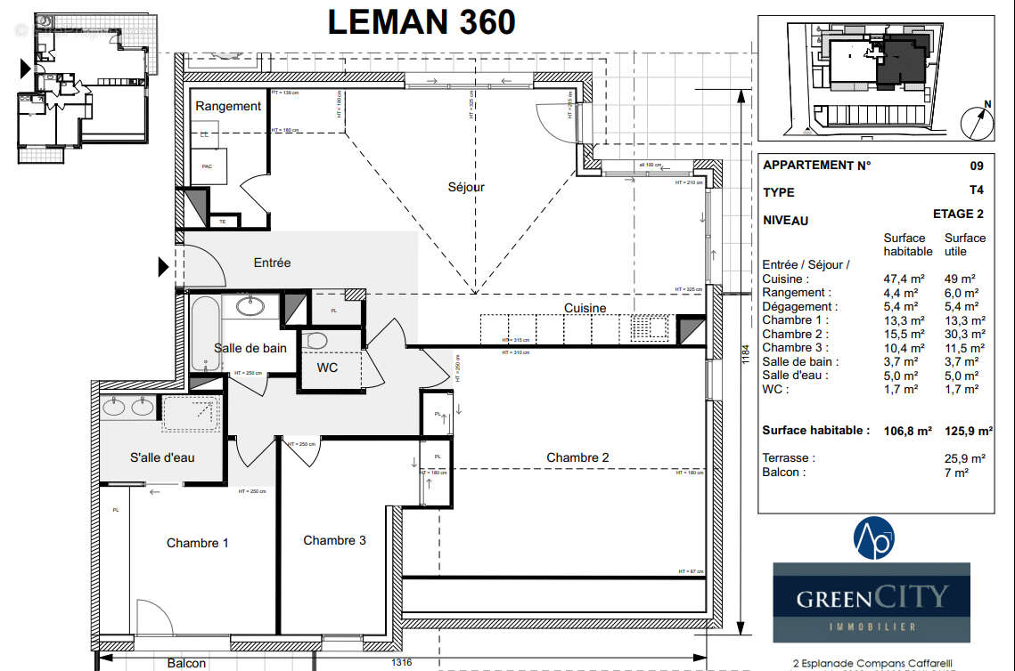 Appartement à MESSERY