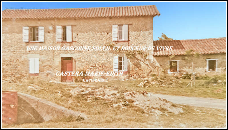 Propriete à BARRAN (GERS) AVEC MAISON GASCONNE EN PIERRES- 160 m² hab- sur 2,6 hectares + dépendances +PUITS - photo 28
