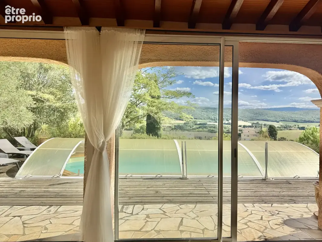 Élégante villa avec vues panoramiques, piscine et jardin méditerranéen – Limoux - photo 5