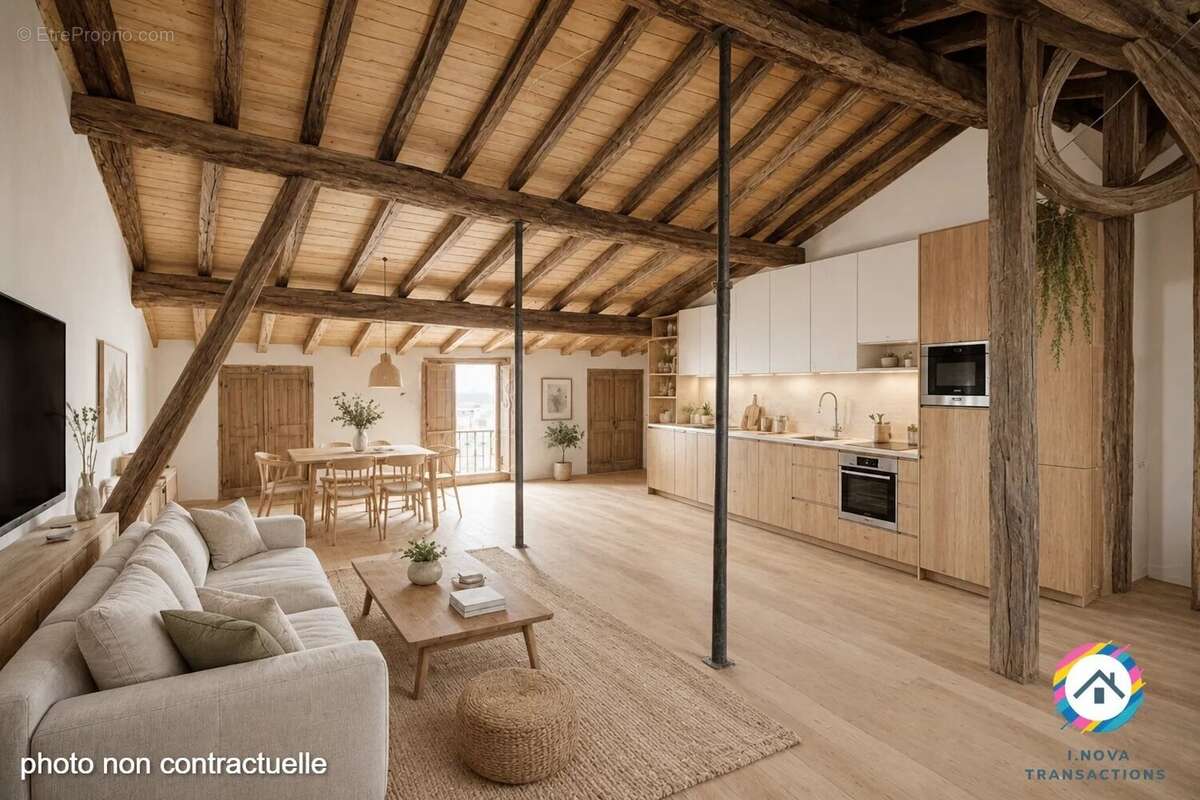 Mazères centre – immeuble à rénover – projet 3 appartements – rentabilité potentielle 10 % brut - photo 13