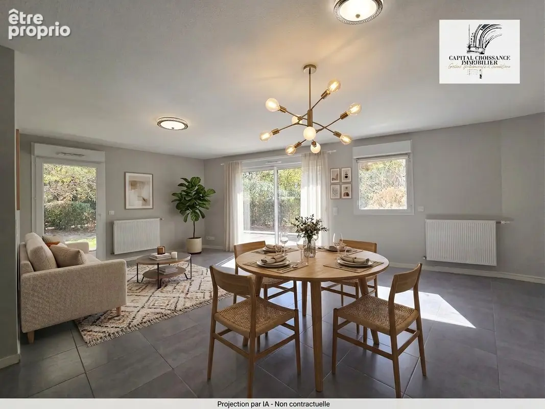 Appartement T3 avec grand jardin - PESSAC - photo 9