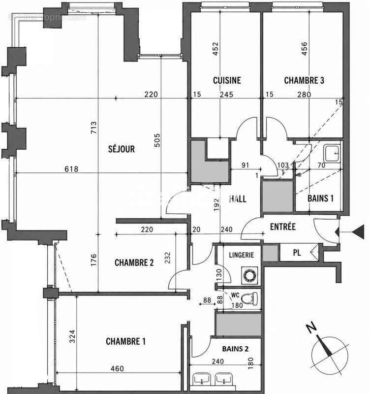 Appartement à PARIS-15E