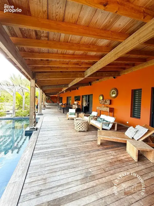 grande terrasse sans vis à vis T4 - Appartement à SAINT-MARTIN