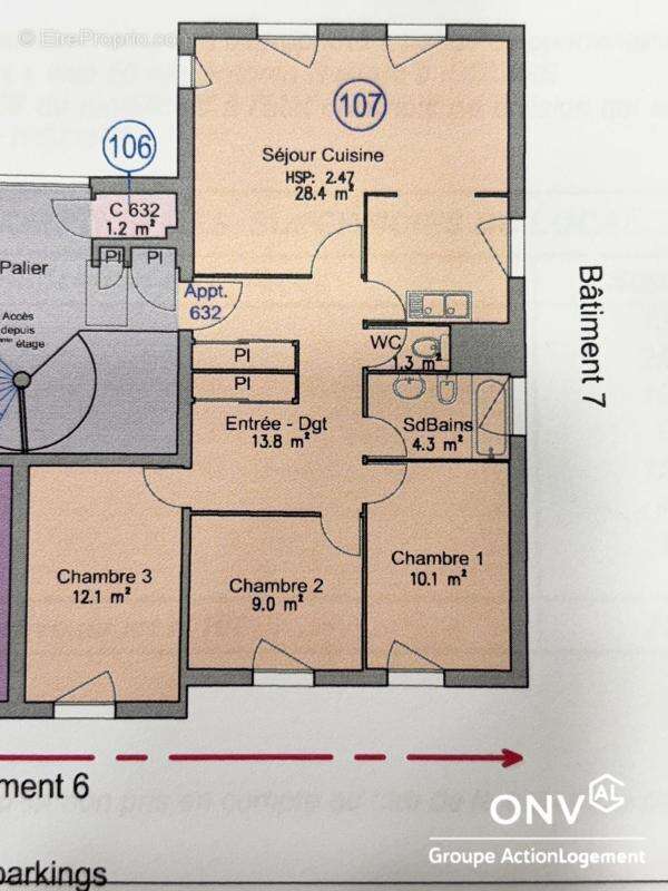 Appartement à ISSOIRE