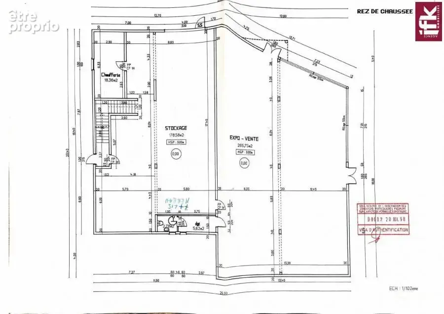 ENSEMBLE IMMOBILIER de 609 m² : Local commercial + Appartement - photo 5