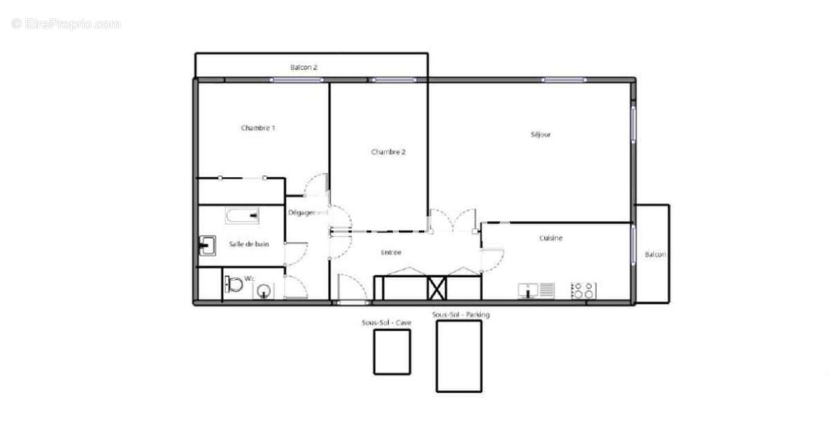 Appartement à CHATENAY-MALABRY