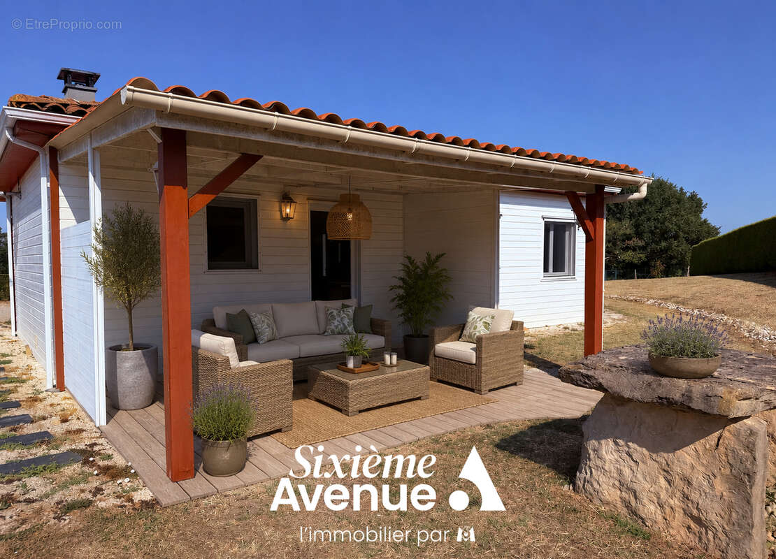 Maison avec piscine, vue panoramique et installations équestres Puycelsi - photo 13